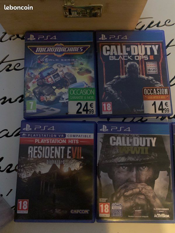 Ps4 pro + psvr 1 + 2 manettes + 14 jeux (image 9)