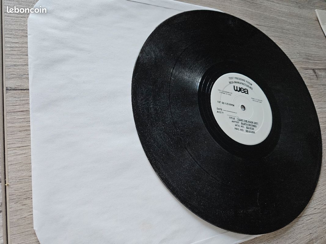 Vinyle Test Pressing Busta Rhymes (image 1)