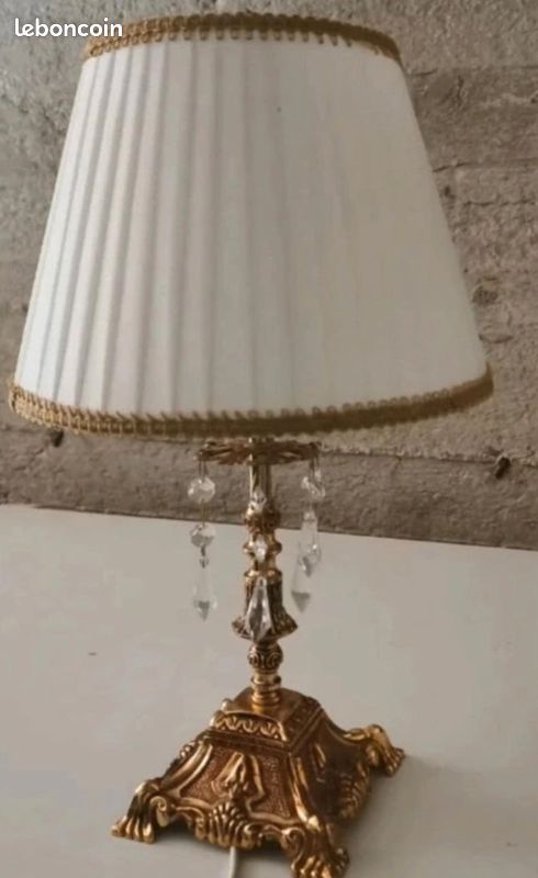 Lampe de chevet, de table avec pampilles. Maisons du Monde (image 1)