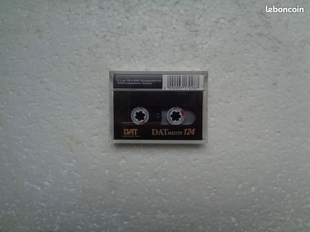 Digital Audio Tape BASF Master 124 - K7 DAT 124min Neuf (image 2)