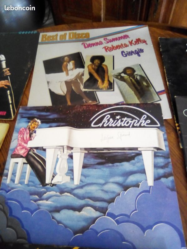 Vends 33 tours, vinyles,variété française et autres.Bon état (image 3)