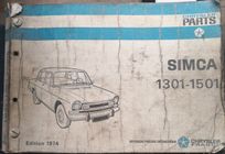 Compteur De Tableau De Bord Simca 1301/1501 - Complet Avec Câblage, Pièce D'origine Occasion