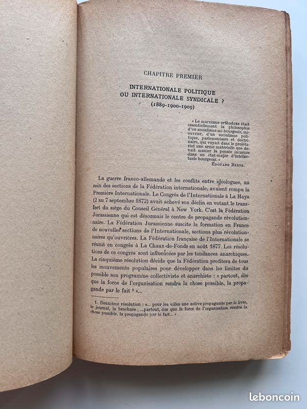Histoire du Mouvement Ouvrier (1830-1936) - Édouard Dolléans - 2 vol. (1946-1947) (image 6)