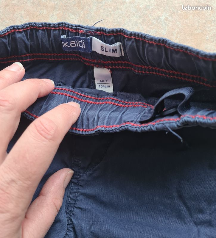 Short Okaidi - 4 ans - Bleu marine (image 3)