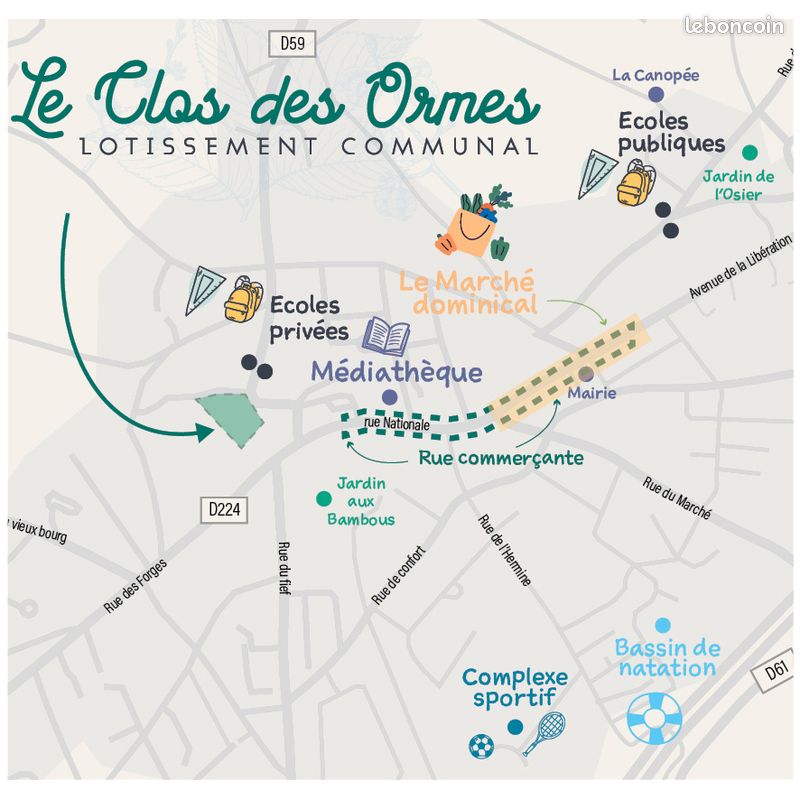 4 terrains disponibles de 357 à 382 m² (image 6)