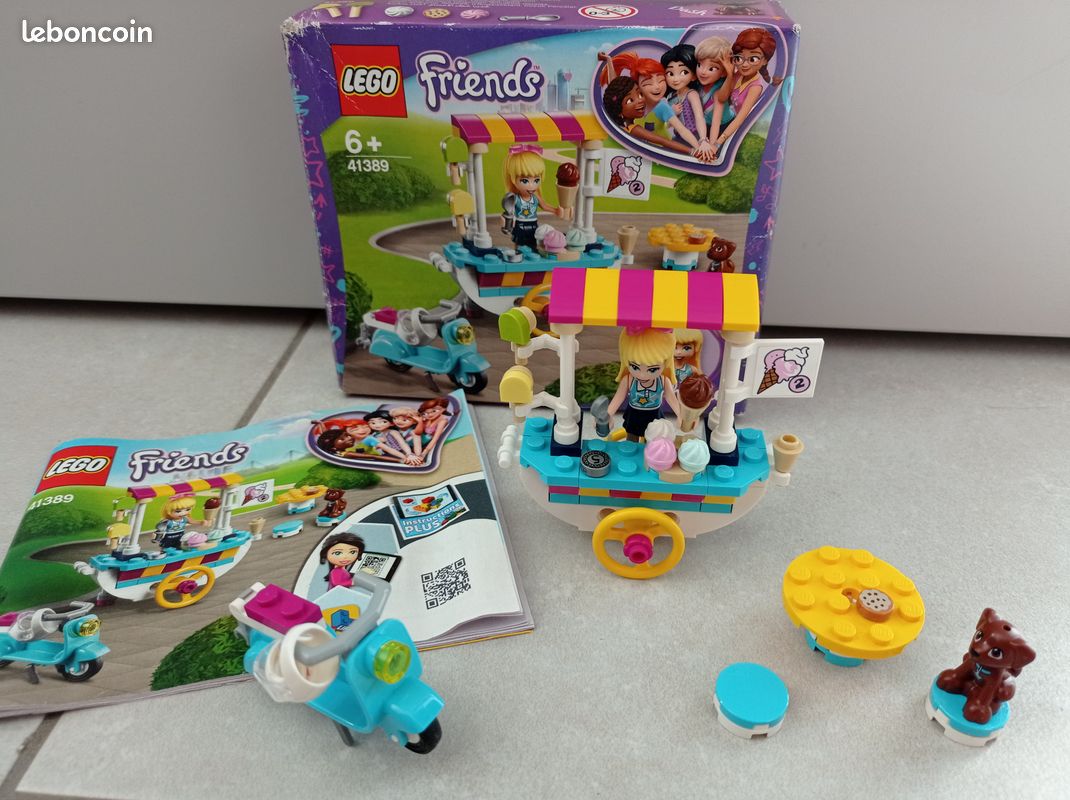 Lego 41389 Instructions Lego Friends Ice Cream Cart Instructions