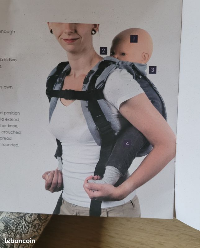 Onbuhimo Fidella Porte Bébé à dos pour Bambin Équipement bébé