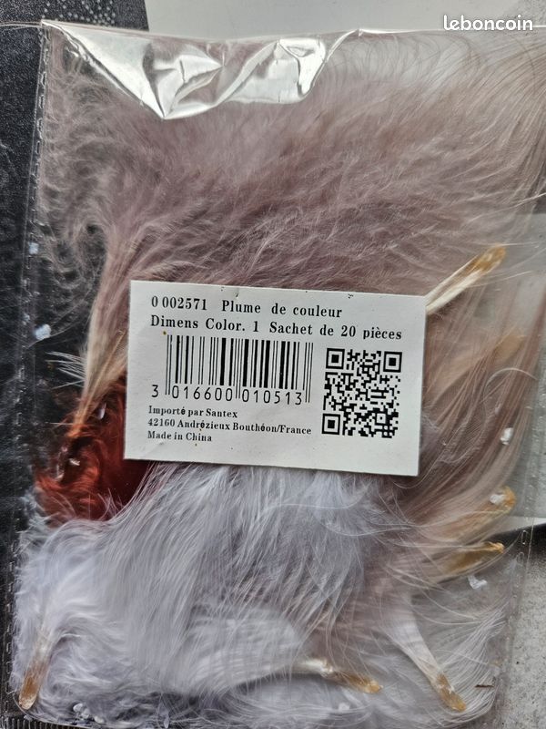 Loisirs créatifs, plumes multicolores, L univers de Piwi (image 7)
