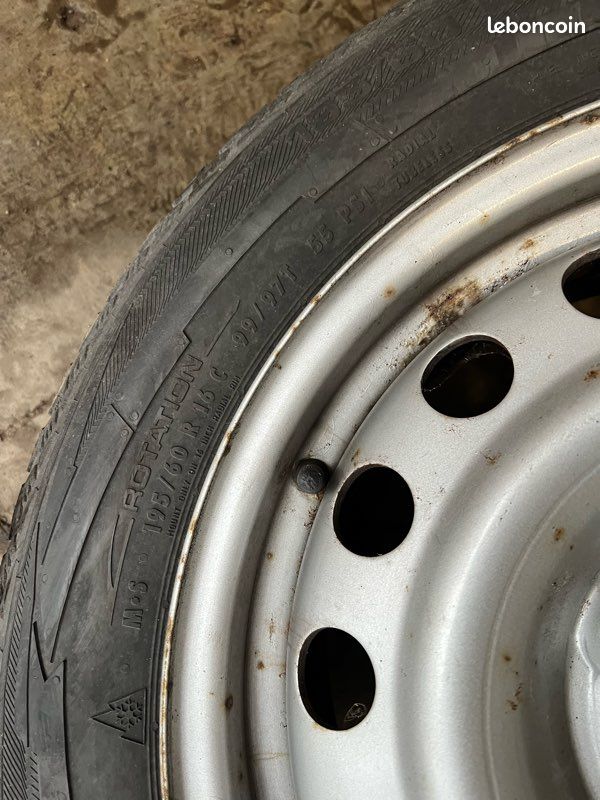 Roue pneus 195/60 R16 C (image 3)