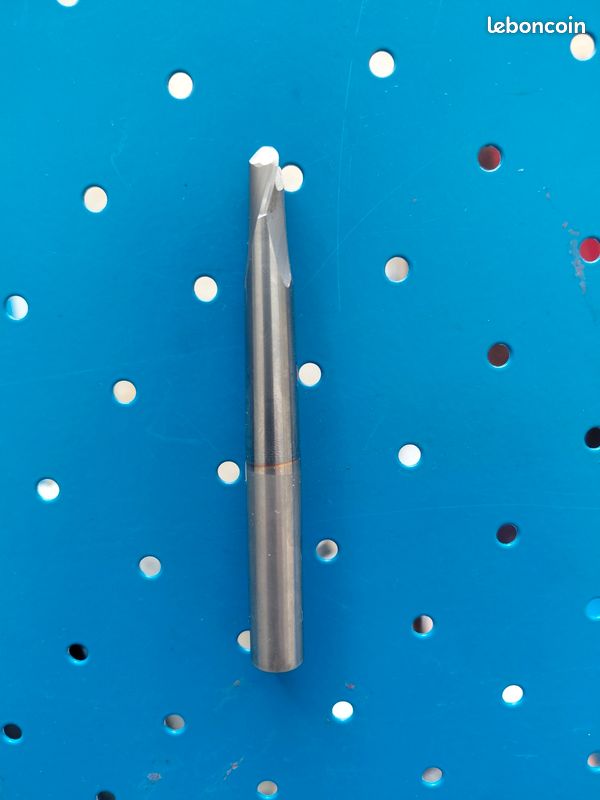 Fraise hémisphérique carbure Ø8 mm (Usinage / CNC) (image 1)