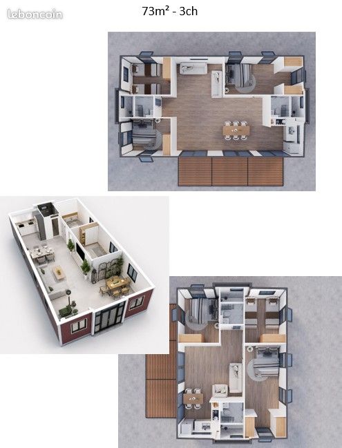 Maison 4 pièces 73 m² · à Toulouse · 73 m² · 40 010 €