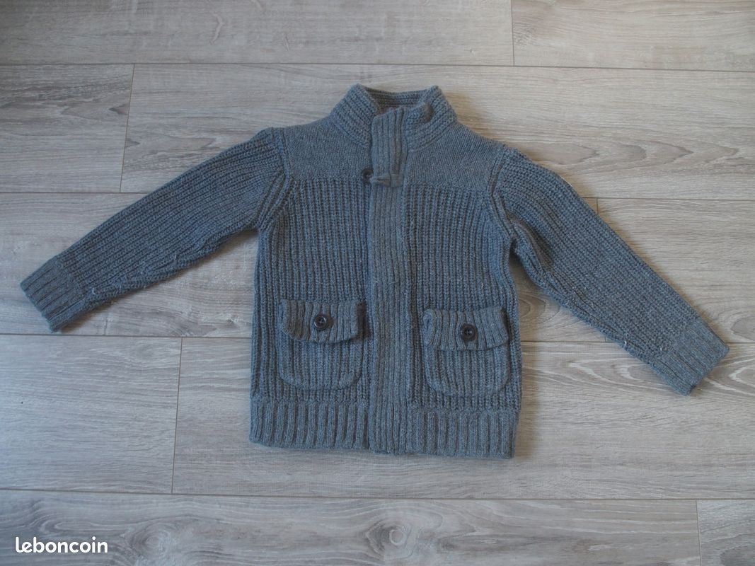 Gilet garçon chaud 8 ans CANOU (image 1)