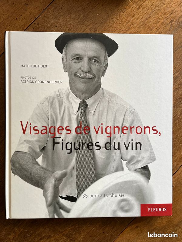 Livre "Visages de Vignerons Figures du Vin" de Mathilde Hulot (image 1)