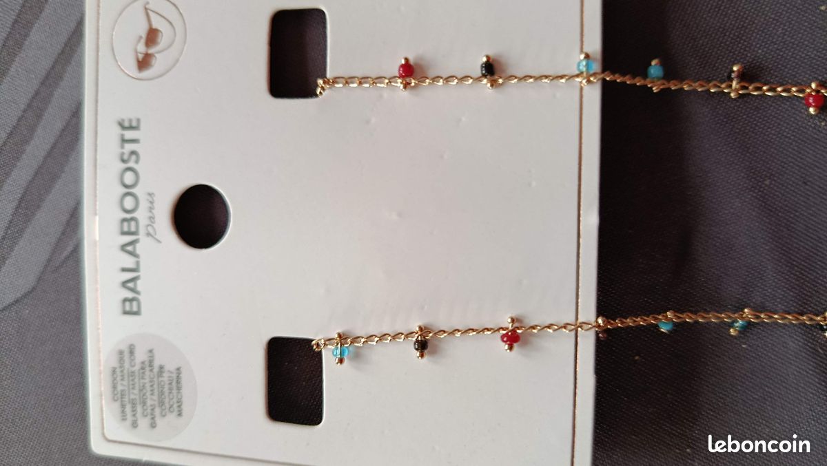 Chaine pour lunettes neuf (image 1)