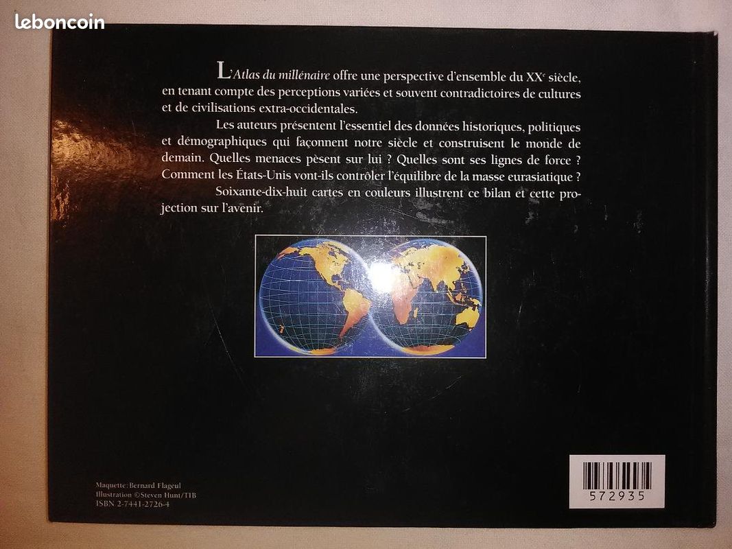 Atlas Du Millenaire La Mort Des Empires 1900-2015 – Gérard Chaliand Jean-Pierre Rageau (image 3)