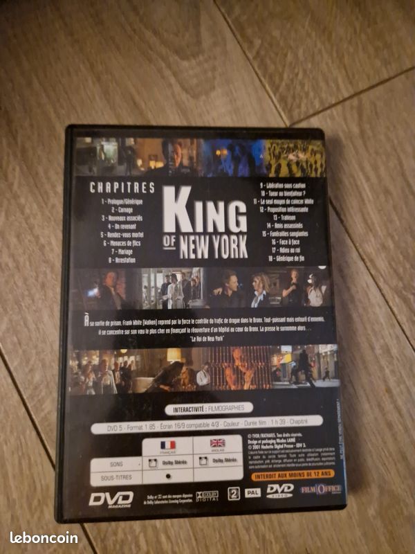 Dvd king of new york (image 2)