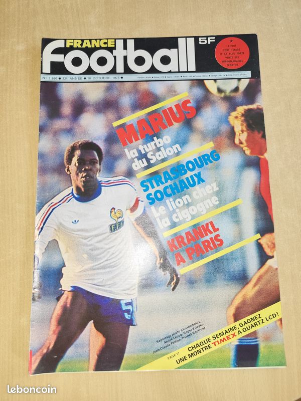 France football 1978 nancy strasbourg france cruyff - Livres