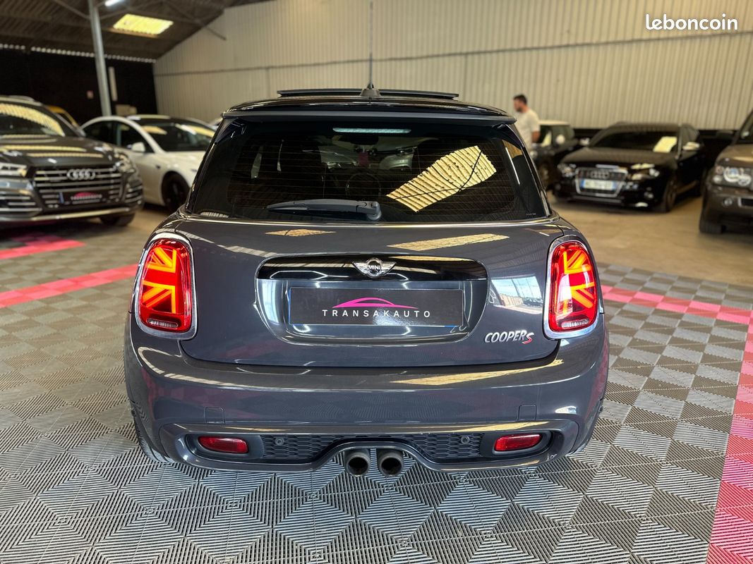 MINI HATCH 3 PORTES F56 Cooper S 192 ch Pack Red Hot Chili / AFFICHAGE TETE HAUTE / TOIT OUVRANT / RADAR ARRIERE (image 7)