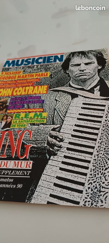 Magazine Musicien Sting (image 1)