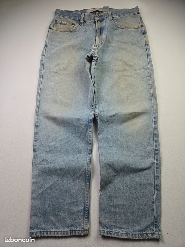 Jean Levi's 550 bleu taille W33 coupe ample relaxed fit vintage made in Brazil (T405) (image 5)