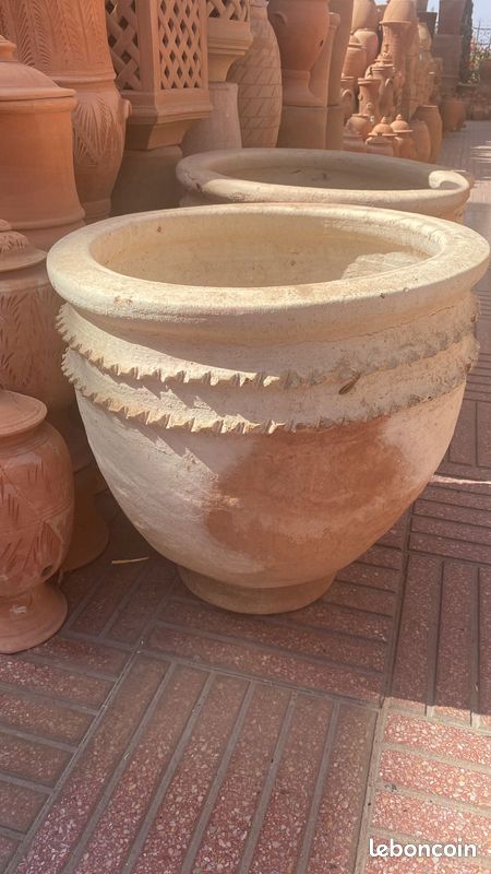 Grand Pot en Terre Cuite XXL origine Maroc (image 4)