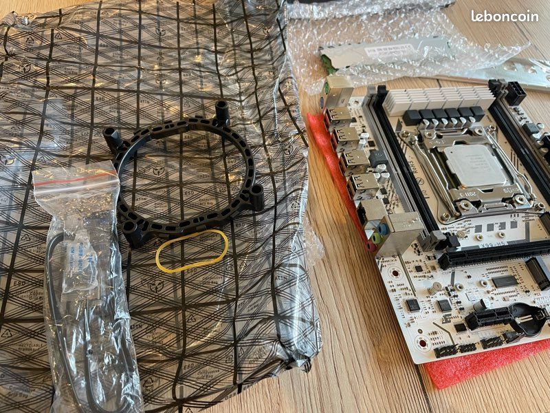 Carte mère X99 H5 + processeur Intel Xeon E5-2630 V4 + 16 Go RAM DDR4 (image 4)