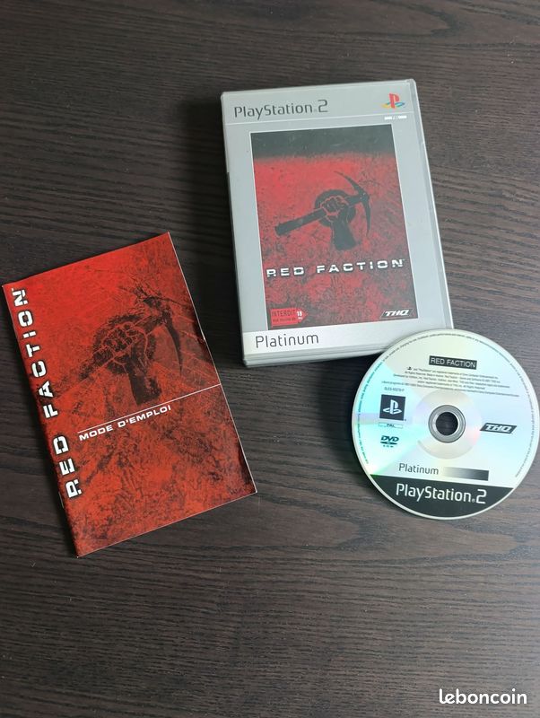 Red Faction Sur PS2 – Édition Platinum – Neuf Sous Blister – PAL FR