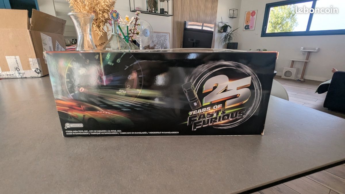Toyota supra fast and furious solido 1/18 (image 1)