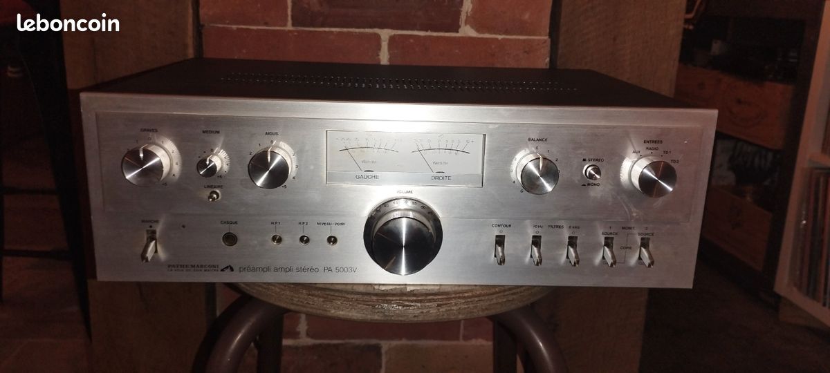 PATHE MARCONI PA 2511v amplificateur pour pièces EUR 40,00 - PicClick FR