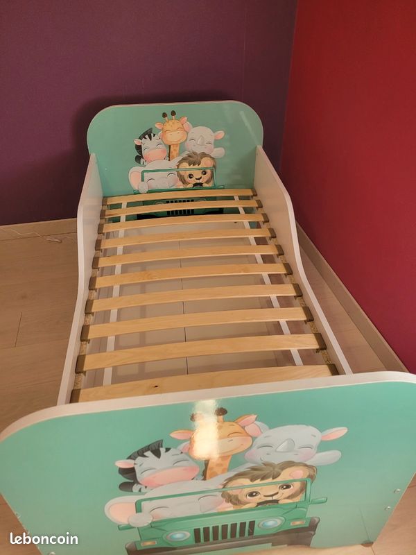 Ensemble lit 70×140 et matelas (image 4)