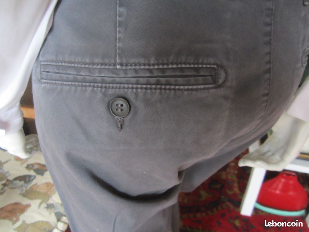 Pantalon homme Celio gris taille 42 (image 6)