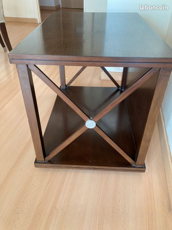 Table basse sur roulette (image 2)