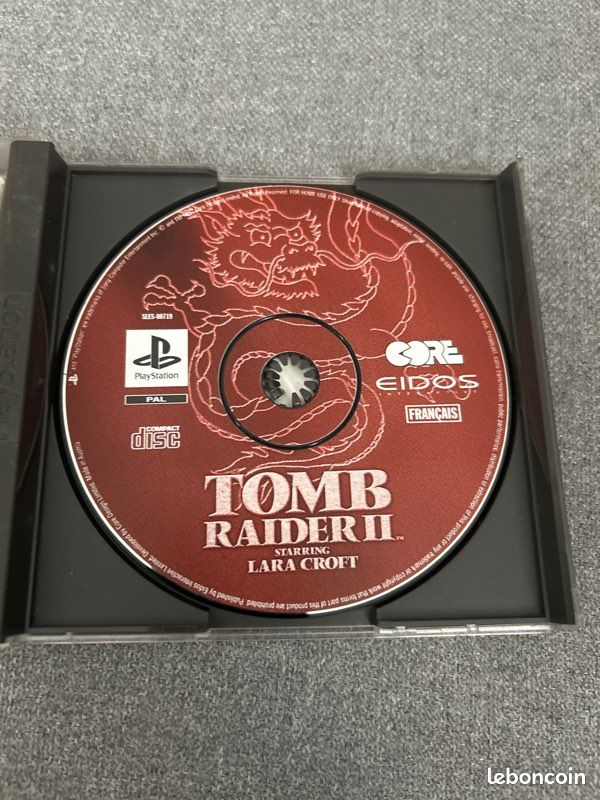👾 Lot Jeux Ps1 Tomb raider II et III (image 3)