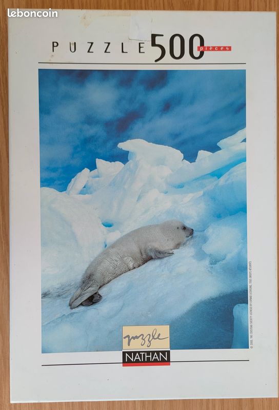 Puzzle Classique 500 pièces Photo Tigre s'Étire Fauve Relax