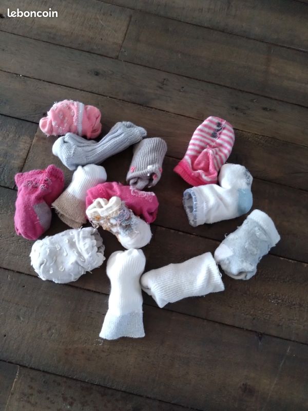 Lot de 12 chaussettes de 14 16 jusqu'à 19 22 lot b30 (image 1)