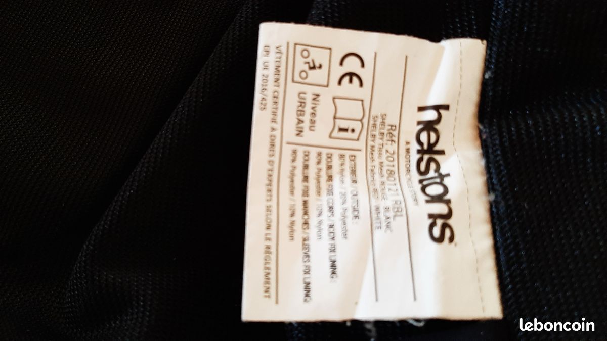 Blouson Moto HELSTON Unisexe (image 7)