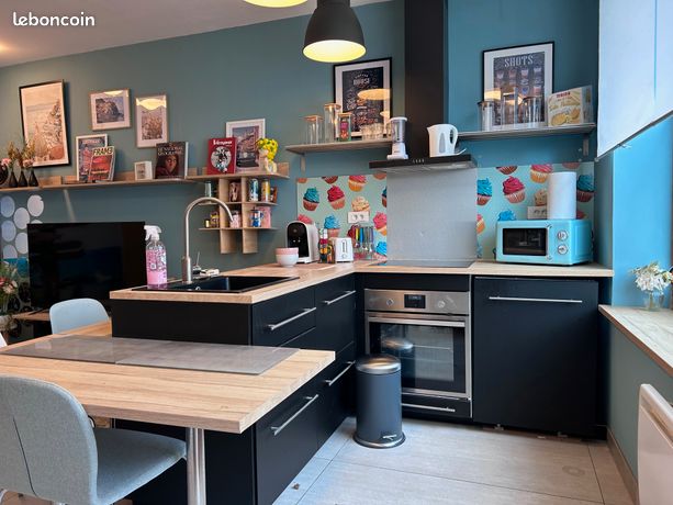 Appartement Meublé 2 Pièces 34 m² Rez-de-Chaussée