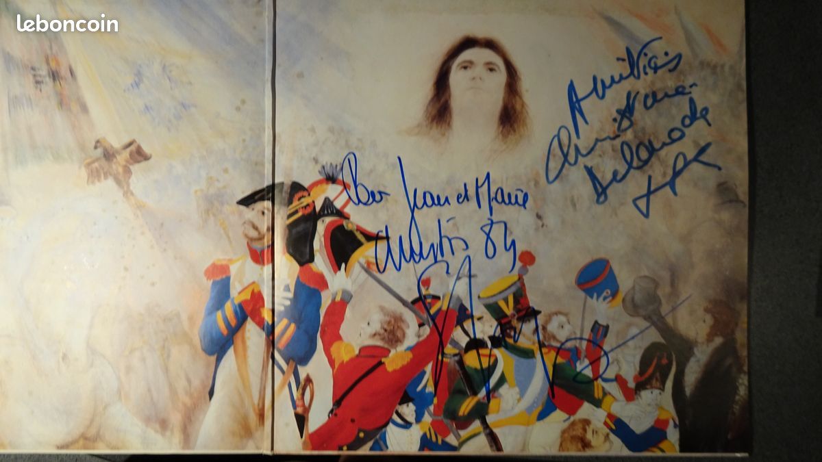 Disque vinyle "De Bonaparte à Napoléon" de Serge LAMA (image 3)
