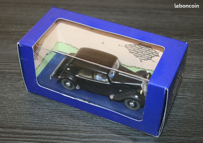 Tintin - Citroën Traction 15/6 L'Affaire Tournesol - Éditions Atlas N°22 - Neuve