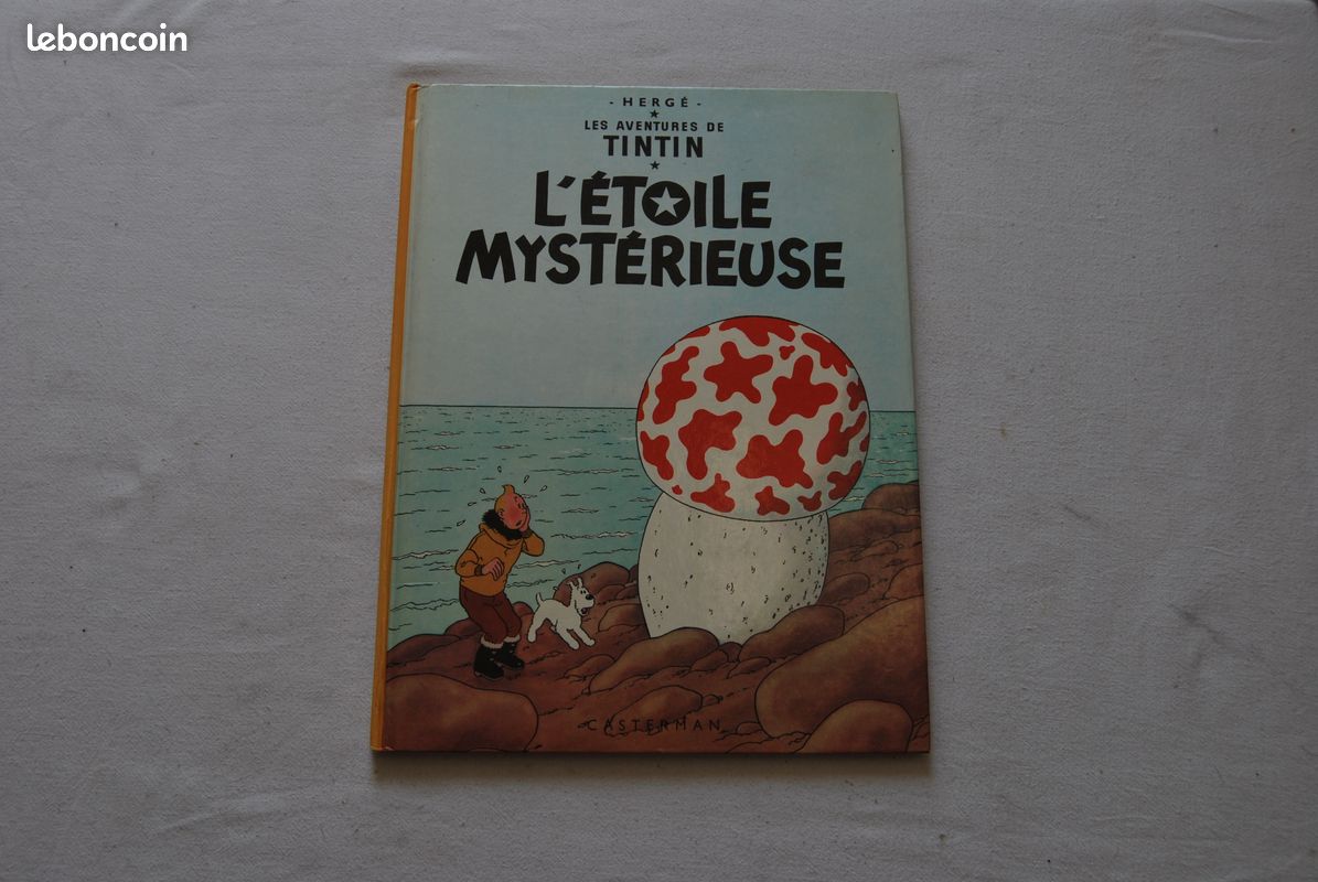 BD Tintin: L'étoile mystérieuse série C1 1976 (image 1)