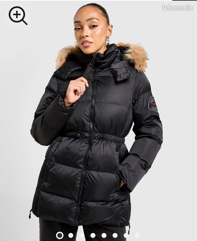Doudoune Femme Terranova Taille L – Rose, Polyester, Très Bon état