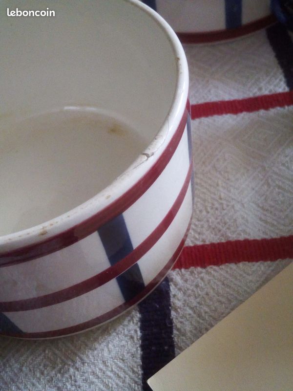 4 tasses BASQUES avant 1955 "BEARN" de H. B CREIL MONTEREAU (image 5)