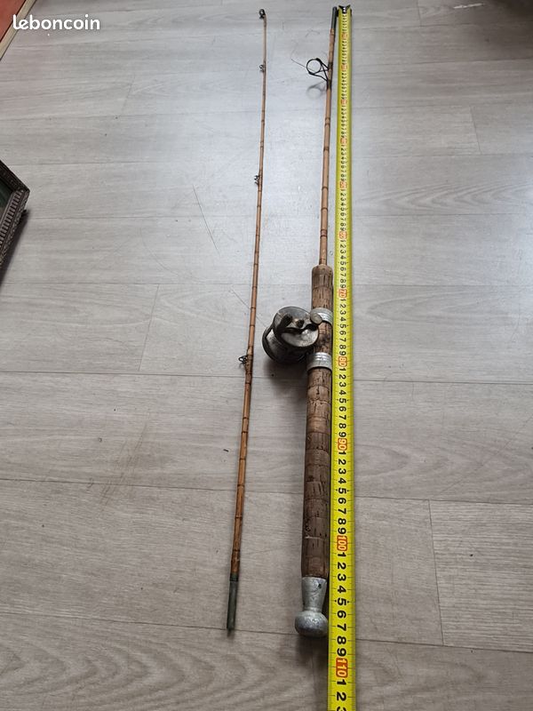 Canne bambou refendu La Roanne 8'#4 – Pêche Mouche Créations