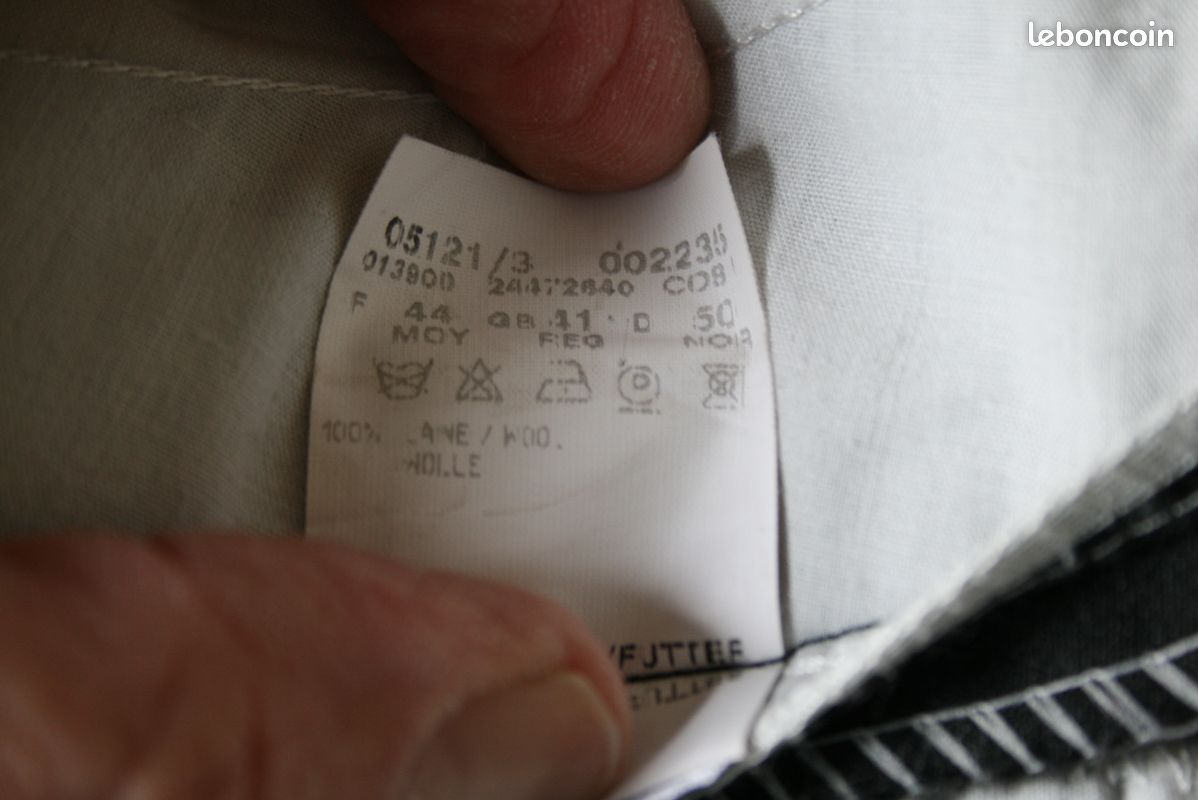 Pantalon type "costume" Gris Marque CANALETTO Taille 44 (image 5)