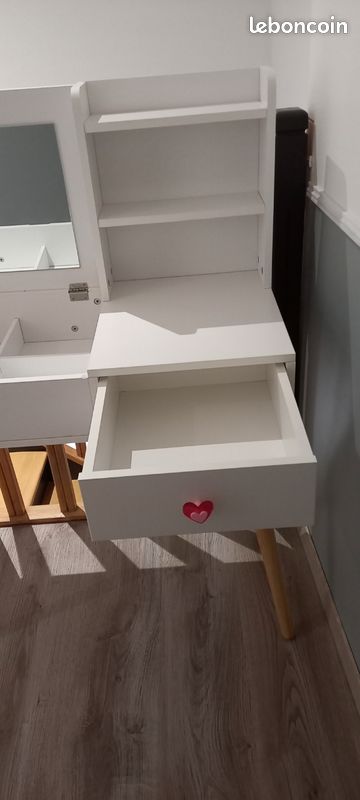 Coiffeuse + tabouret (image 4)
