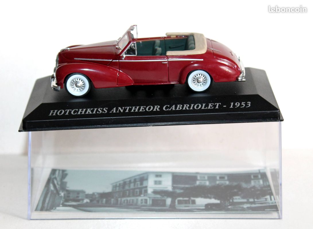 Hotchkiss, Anthéor cabriolet, 1953, Voiture miniature 1/43