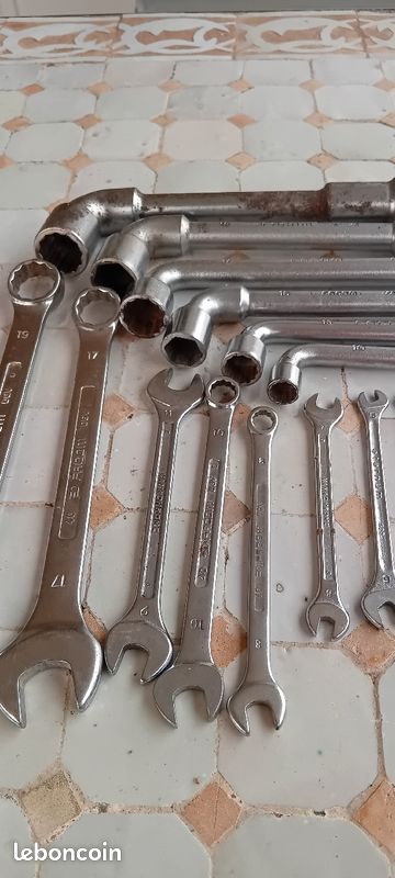 Clés à pipes, plates et oeils, plates facom (image 4)