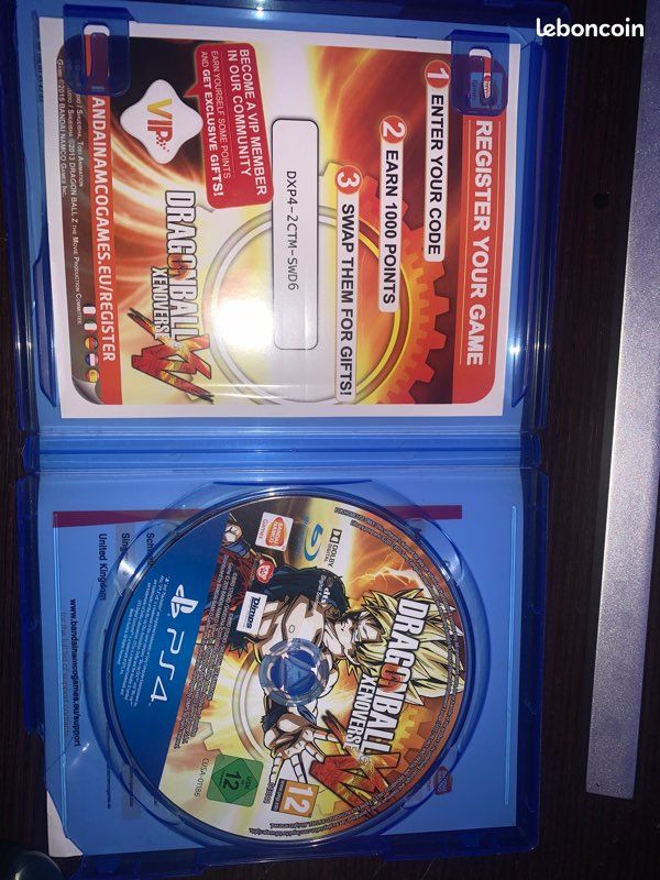 (JEU PS4 DBZ XENOVERSE) (Complet) (image 2)