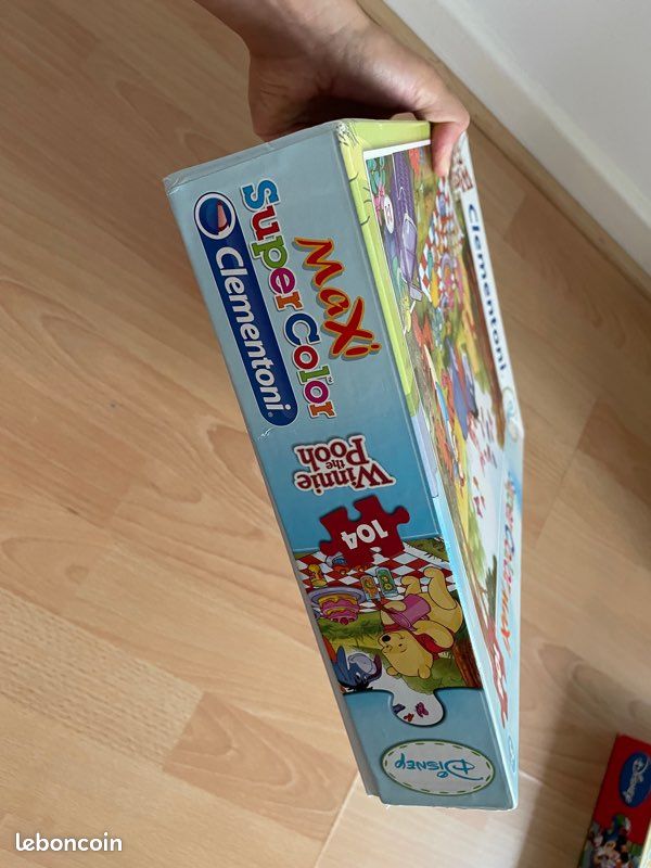 Puzzle super color maxi Winnie the pool (image 4)