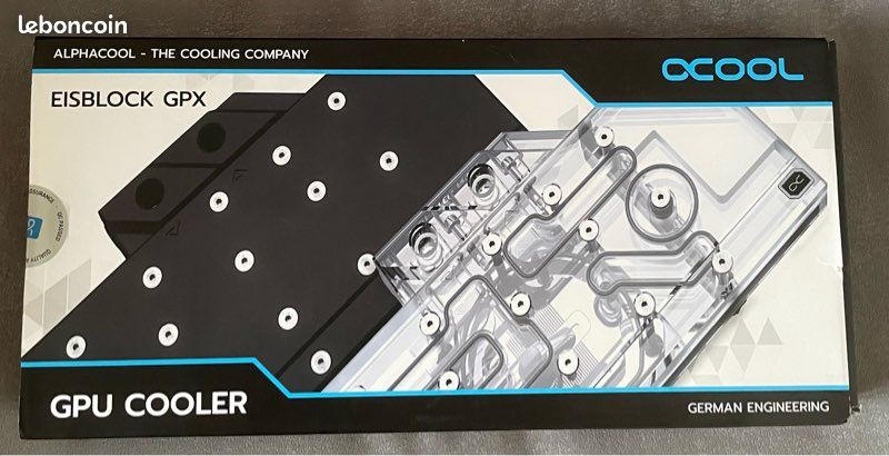 Waterblock Alphacool Eisblock GPX Aurora RTX 4080 + Backplate (image 1)